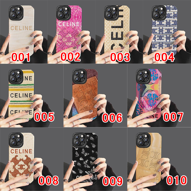 CELINE Luxury designer iPhone 16 plus 15 pro max 14 case coque cover