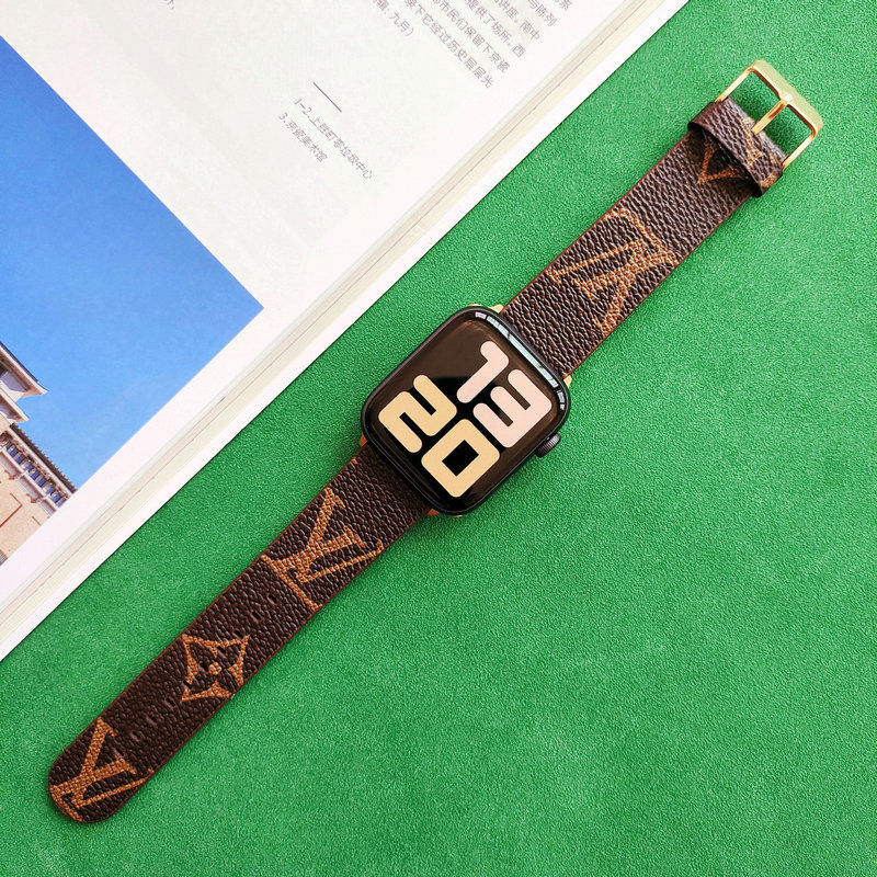 supreme Leather Apple Watch Band for Series Ultra2 10 9 8