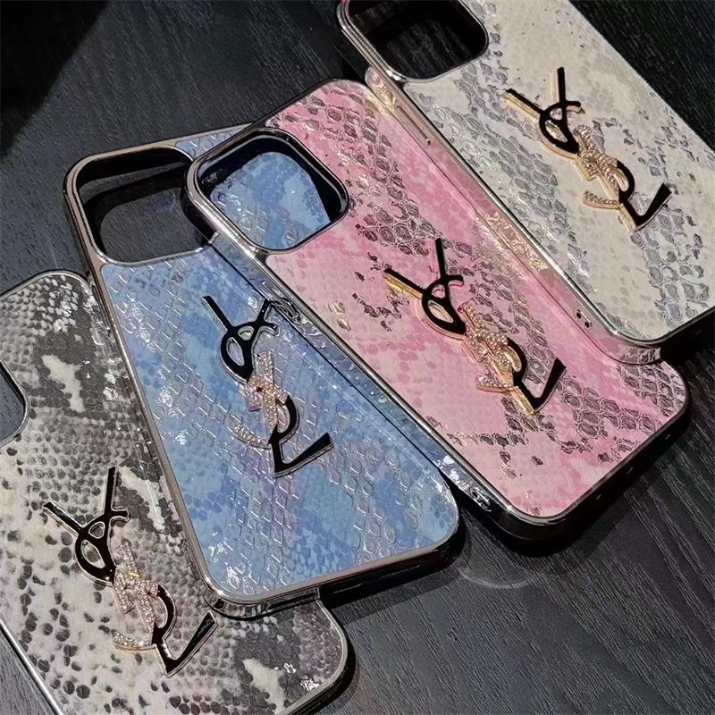 Ysl  Luxury iPhone 16 15 Pro max 14 13 Case Back Cover coque